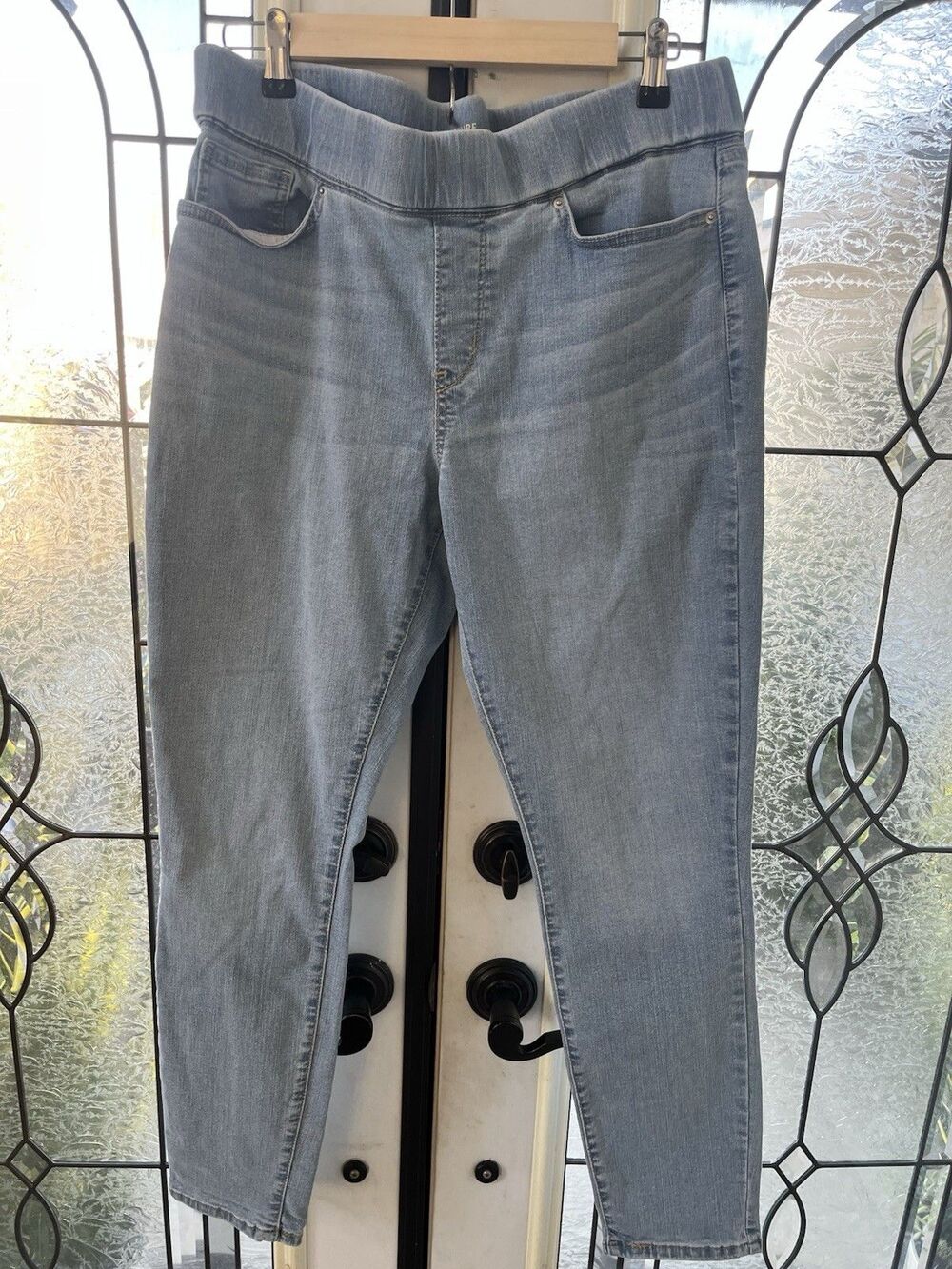 Levi's 724 Womens Straight Leg Jeans12M/31x30 Pull-on High-Rise Slim Fit Classic
